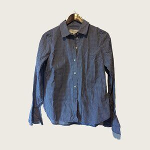 DEREK LAM - Flared cuff check shirt - Sz S